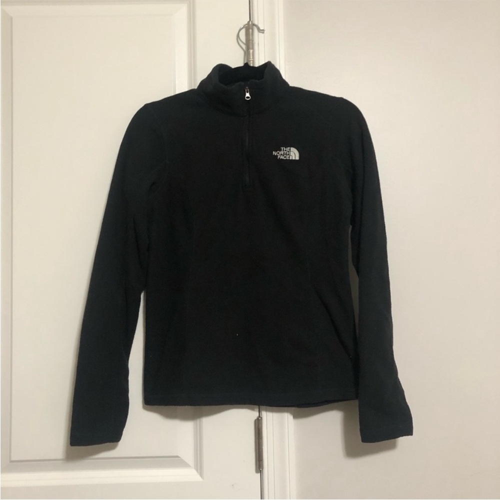 The North Face Black Fleece Quarter Zip Jacket